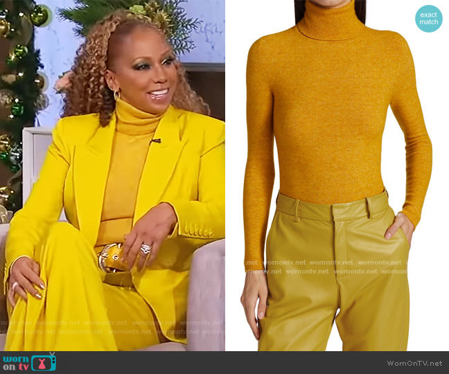 Sergio Hudson Alpaca turtleneck Sweater