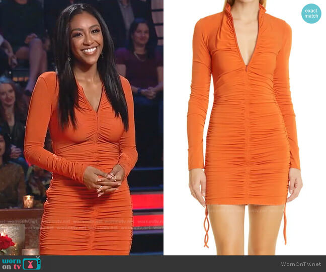 A.L.C. Nolan Dress worn by Tayshia Adams on The Bachelorette