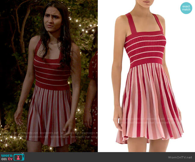Alexis Lintov Dress worn by Bela Malhotra (Amrit Kaur) on The Sex Lives of College Girls