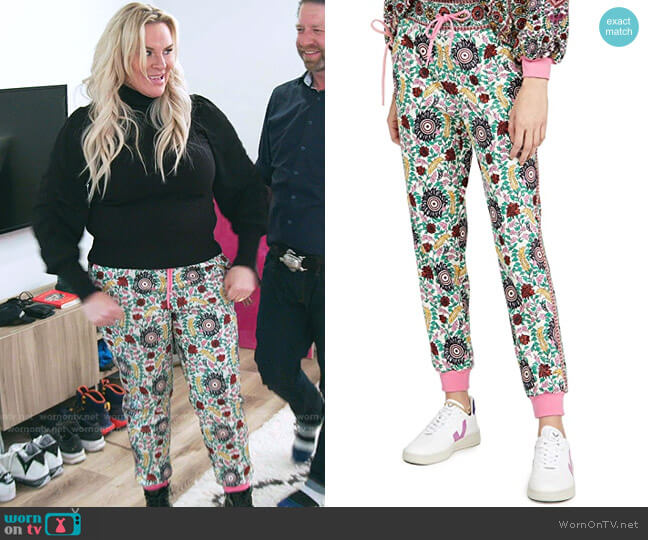 Alice + Olivia Nyc Slim Joggers worn by Heather Gay on The Real Housewives of Salt Lake City