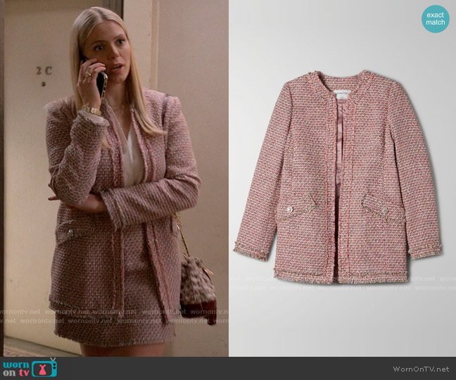 Babaton Times Tweed Blazer worn by Leighton Murray (Reneé Rapp) on The Sex Lives of College Girls