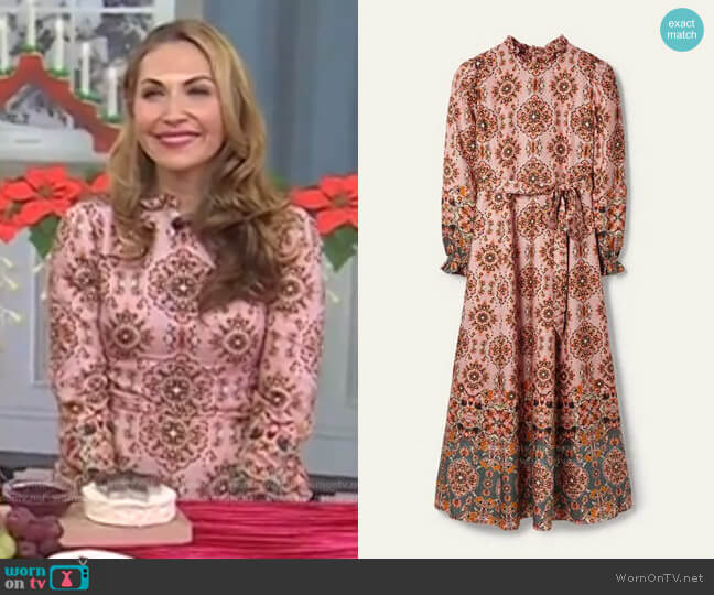Boden Mariam Dress worn by Lori Bergamotto on Today