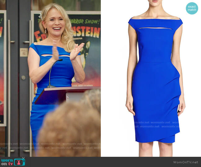 Chiara Boni La Petite Robe Melania Dress worn by Michelle Cross (Barbara Alyn Woods) on Chucky