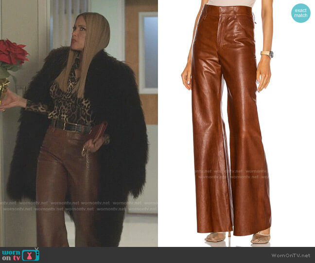 Chloe Leather Pant worn by Dominique Deveraux (Michael Michele) on Dynasty