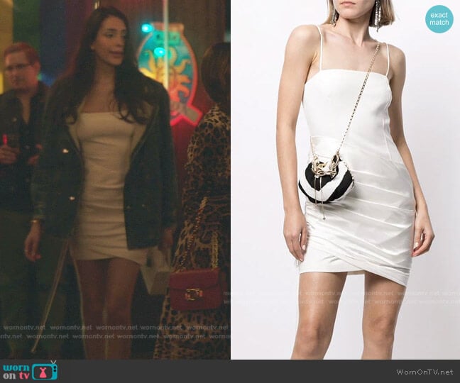 Cinq a Sept Juliette Dress worn by Luna La (Zión Moreno) on Gossip Girl