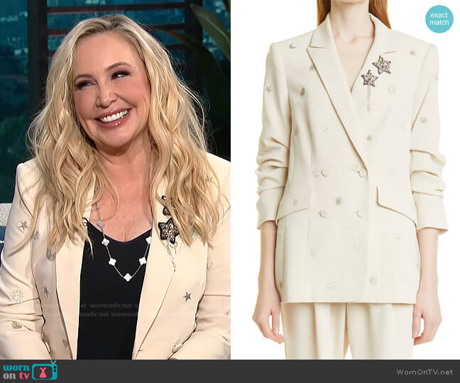 Cinq a Sept Lila Hearts & Stars Blazer