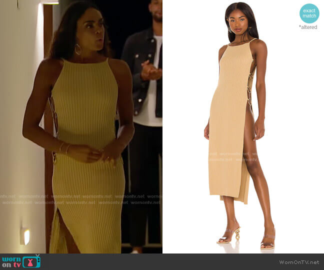 Cult Gaia Jammy Knit Dress worn by Michelle Young on The Bachelorette