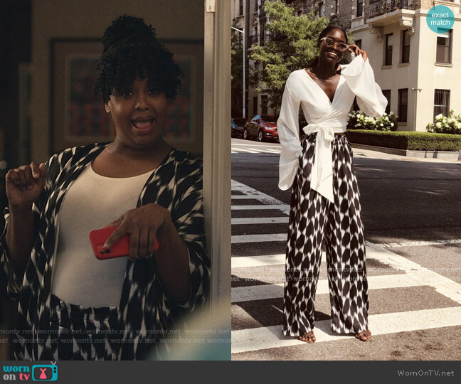 Diarrablu Leer Pants worn by Kelli Prenny (Natasha Rothwell) on Insecure