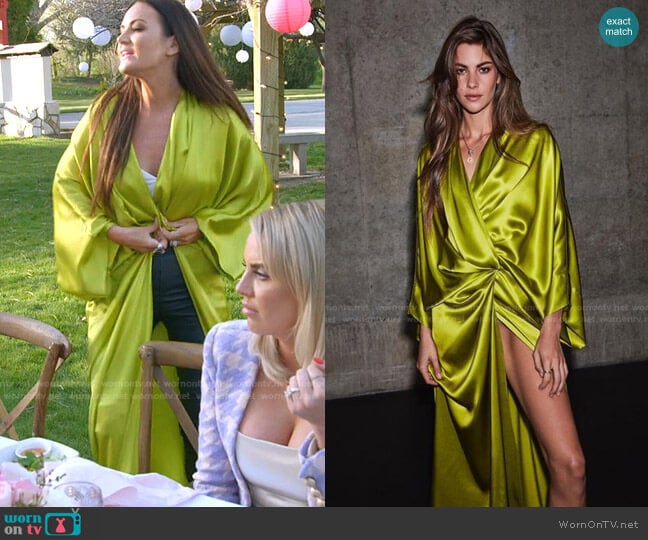 Oud Paris Ana Dress worn by Lisa Barlow on The Real Housewives of Salt Lake City