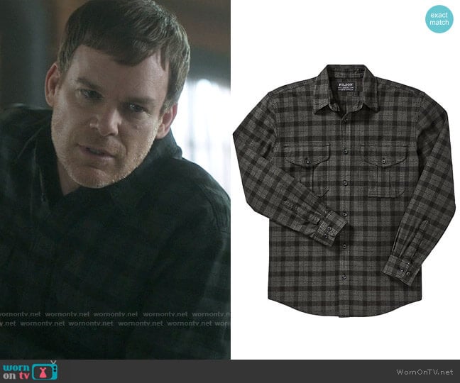 Filson Alaskan Guide Shirt worn by Dexter Morgan (Michael C. Hall) on Dexter New Blood