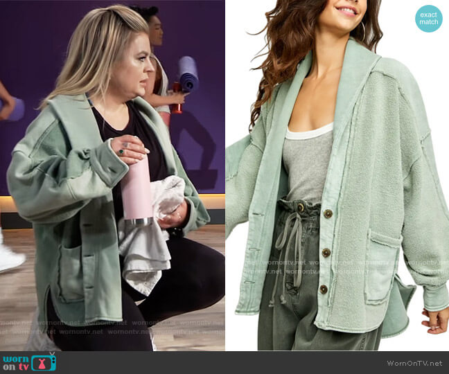 Free People Jordan Jacket worn by Maxie Jones (Kirsten Storms) on General Hospital
