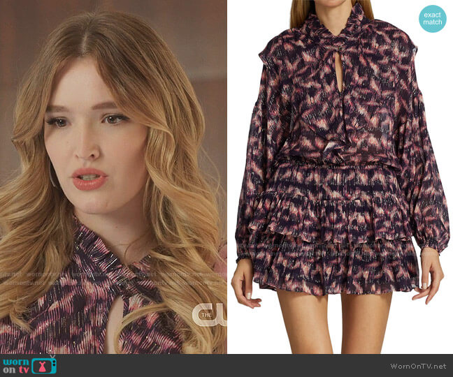 Iro Tyga Dress worn by Kirby Anders (Maddison Brown) on Dynasty