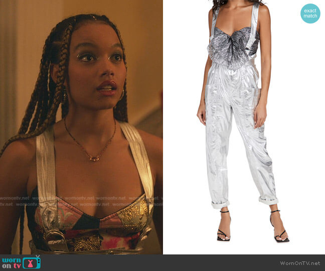 Isabel Marant Gilekla Pants worn by Zoya Lott (Whitney Peak) on Gossip Girl
