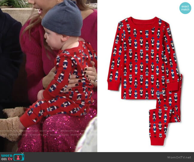 Janie and Jack Nutcracker Pajama Set