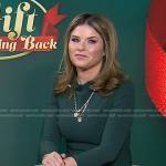 Jenna’s green pleated dress on Today