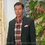 Jerry’s plaid shirt on The Talk