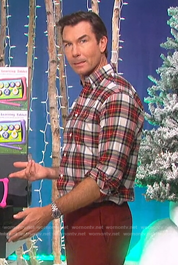 Jerry’s plaid shirt on The Talk