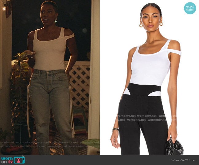 Kendra Duplantier Lucia Top worn by Molly Carter (Yvonne Orji) on Insecure