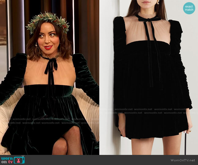 Khaite Ann Mini Dress