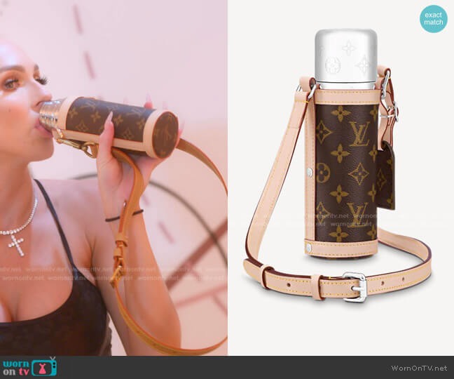 Louis Vuitton Flask Holder worn by Christine Quinn on Selling Sunset