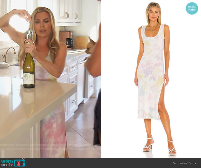 LoveShackFancy Citra Midi Dress worn by Dr. Jen Armstrong on The Real Housewives of Orange County