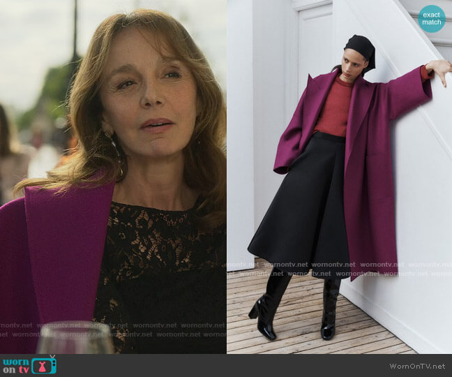 Maison Rabih Kayrouz Fall 2021 Collection worn by Sylvie (Philippine Leroy-Beaulieu) on Emily in Paris