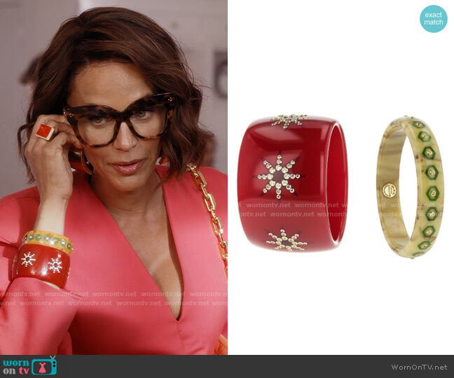 Mark Davis Cece Bangle worn by Lisa Todd Wexley (Nicole Ari Parker) on And Just Like That
