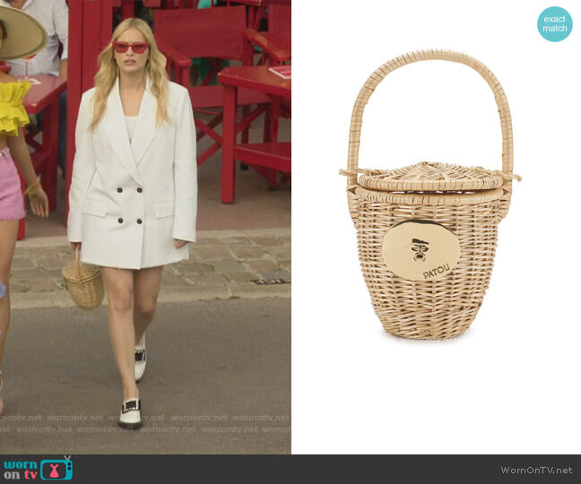 Patou Bucket Bag worn by Camille (Camille Razat) on Emily in Paris