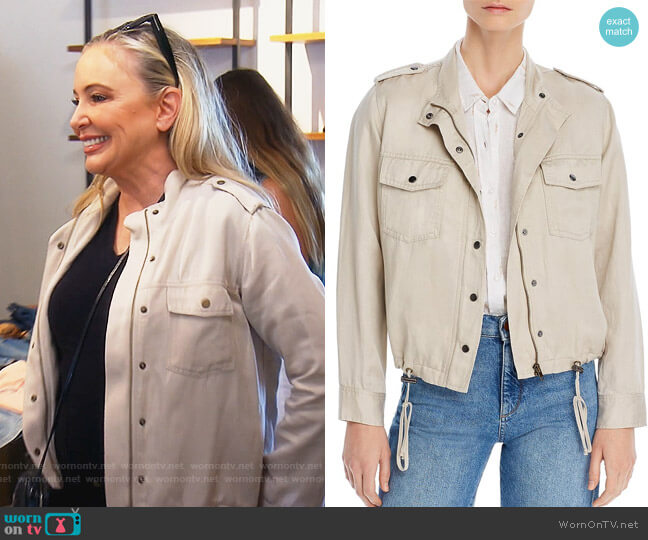 Rails Collins Jacket worn by Shannon Beador on The Real Housewives of Orange County