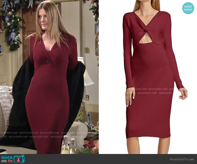Ramy Brook Pilar Dress worn by Phyllis Summers (Michelle Stafford) on The Young and the Restless