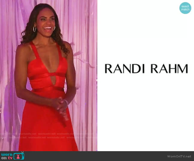 costume designer Randi Rahm Custom designed worn by Michelle Young on The Bachelorette