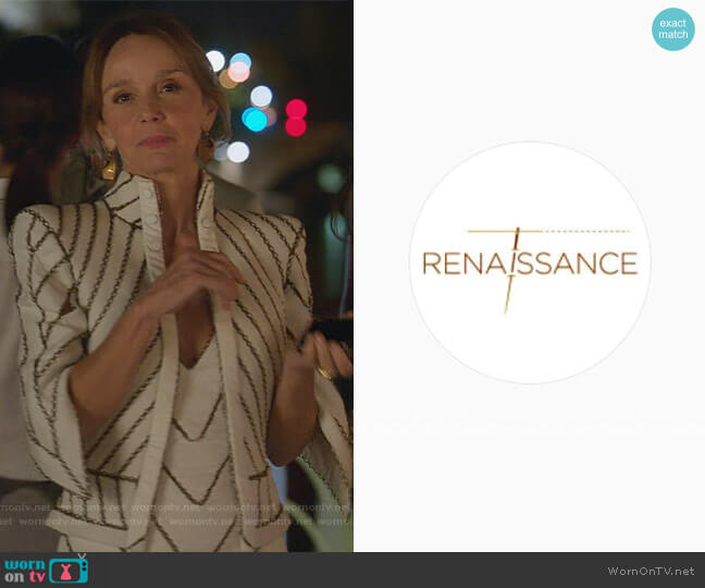 Renassance Custom worn by Sylvie (Philippine Leroy-Beaulieu) on Emily in Paris