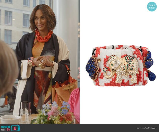 Rianna + Nina One of a Kind Bracelet worn by Lisa Todd Wexley (Nicole Ari Parker) on And Just Like That