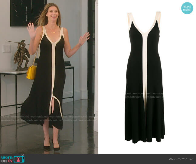 Sandro Naten Dress worn by Maya Vander on Selling Sunset