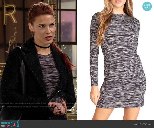 Trina Turk Bellingham Space Dye Dress worn by Sally Spectra (Courtney Hope) on The Young and the Restless