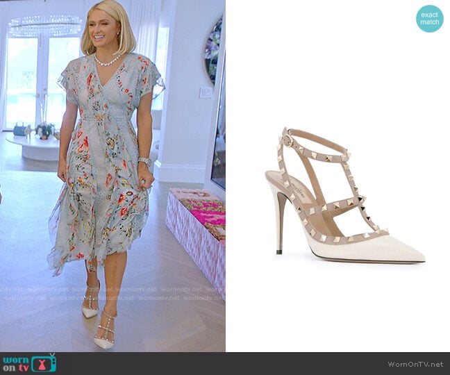 Valentino Rockstud pumps worn by Paris Hilton on Paris in Love