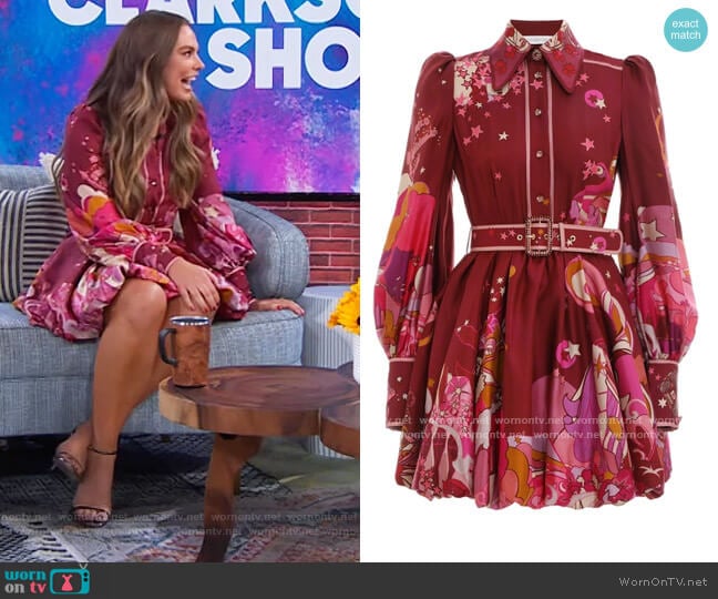 Zimmermann Concert Bubble Shirt Dress