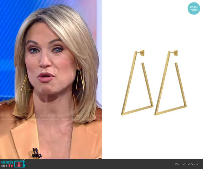 Accessory Concierge Vector Drops worn by Amy Robach on Good Morning America