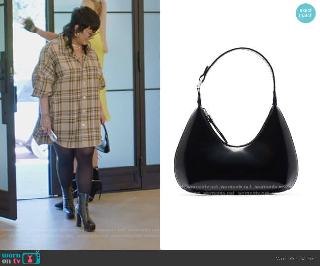 By Far Small Amber Shoulder Bag