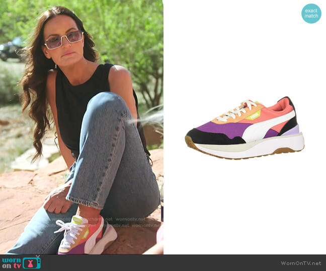 Puma Cruise Rider Silk Road Platform Sneaker worn by Lisa Barlow on The Real Housewives of Salt Lake City