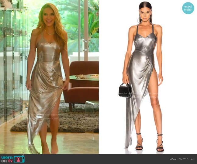 Fannie Schiavoni Izabel Gown worn by Chrishell Stause on Selling Sunset