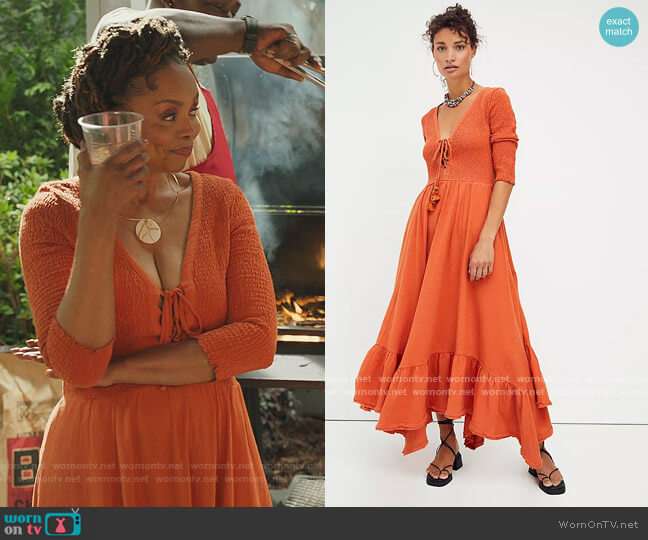 Free People Perfect Solution Maxi Dress