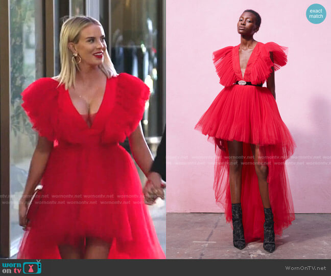 Giambattista Valli x H&M Long Tulle Dress worn by Whitney Rose on The Real Housewives of Salt Lake City