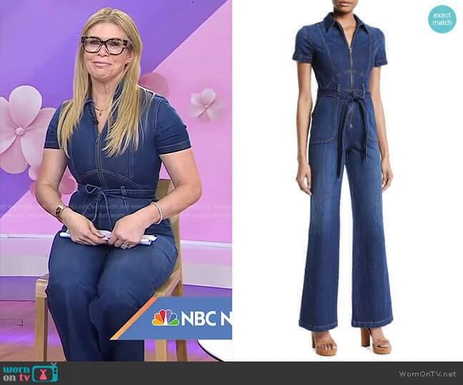 AO.LA by Alice + Olivia Gorgeous Jumpsuit worn by Jill Martin on Today