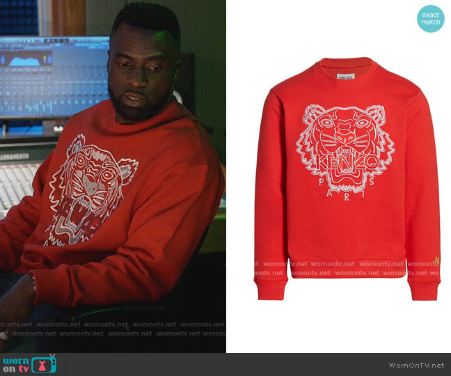 Kenzo Embroidered Tiger Sweatshirt