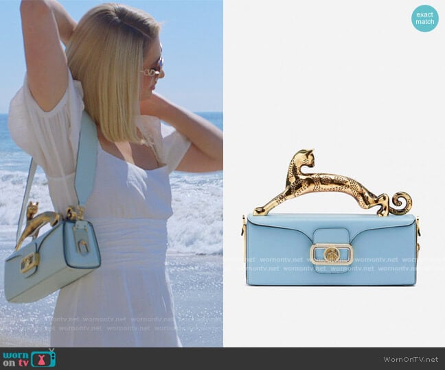 Lanvin Pencil Cat Bag worn by Paris Hilton on Paris in Love