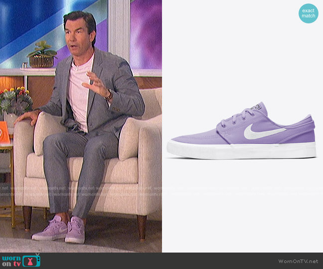 Nike SB Zoom Stefan Janoski Canvas RM Sneakers worn by Jerry O'Connell on The Talk