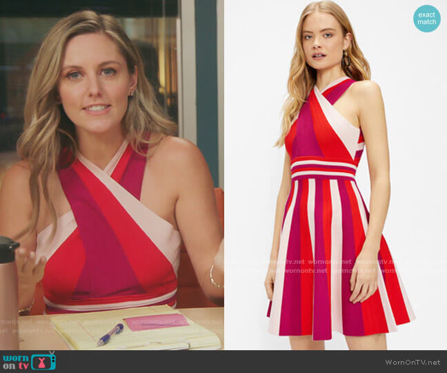 Ted Baker Hadliy Dress worn by Tami (Taylor Louderman) on Kenan