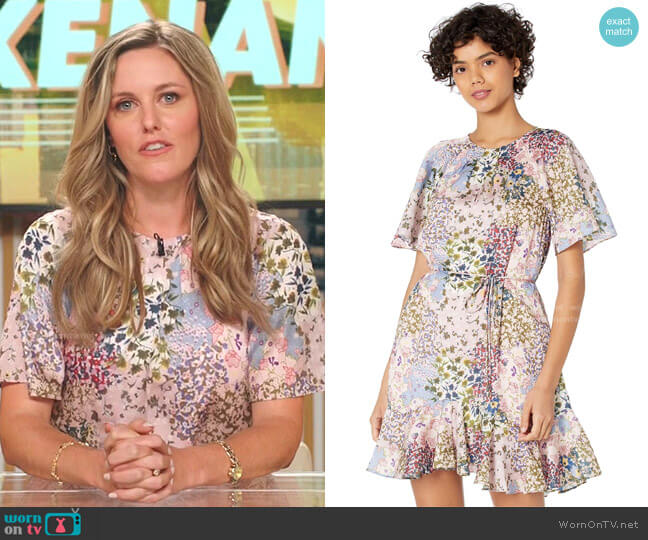 Ted Baker Lalu Urban Printed Mini Dress worn by Tami (Taylor Louderman) on Kenan