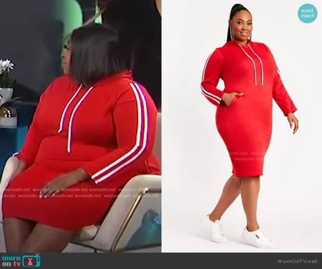 Ashley Stewart The City Sneaker Dress worn by Loni Love on E! News